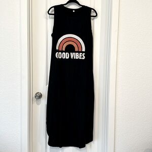 Ladies maxi Good Vibes dress